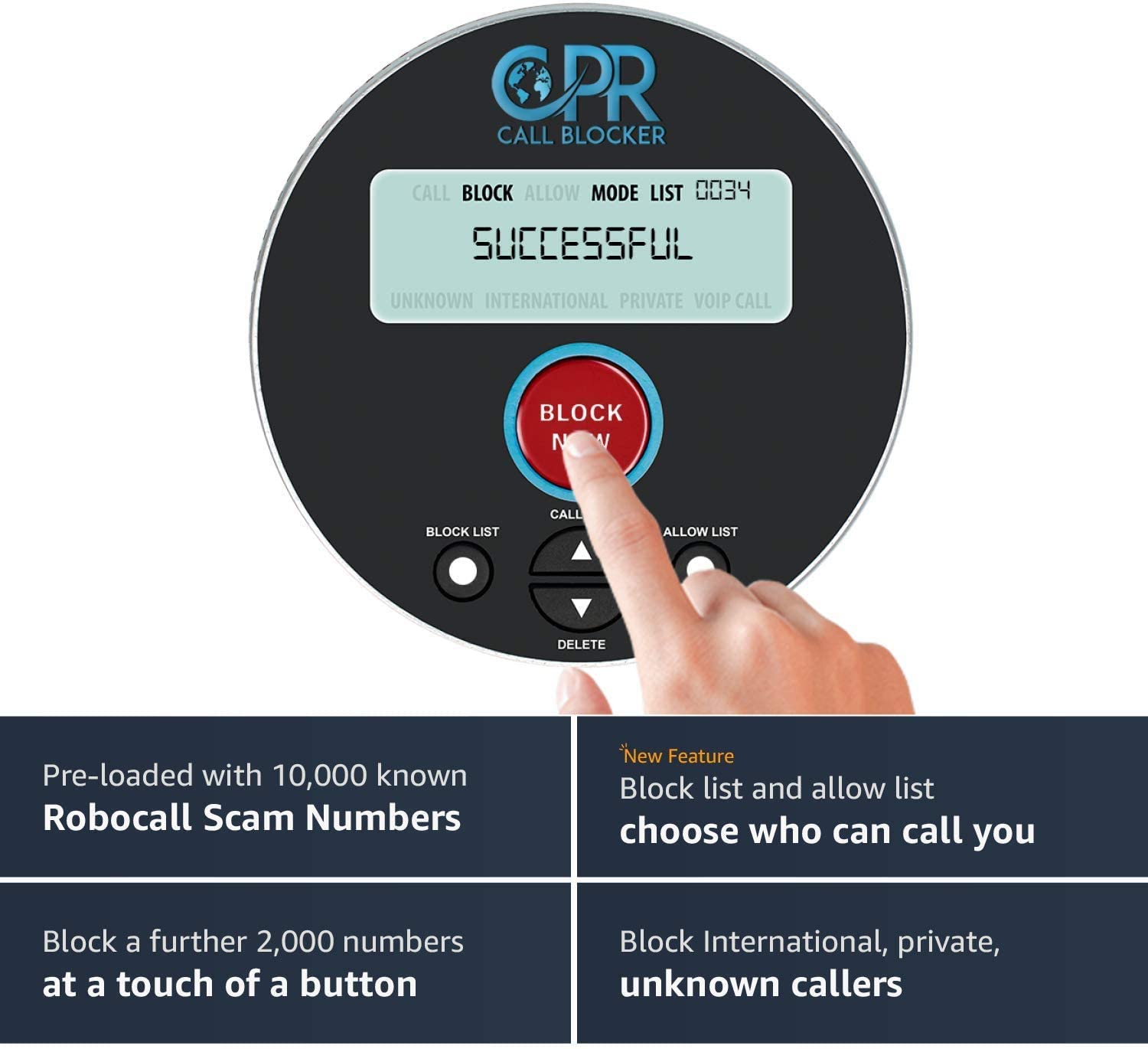 Call Block Device V10000 Landline Call Blocker - Trade in Deal.