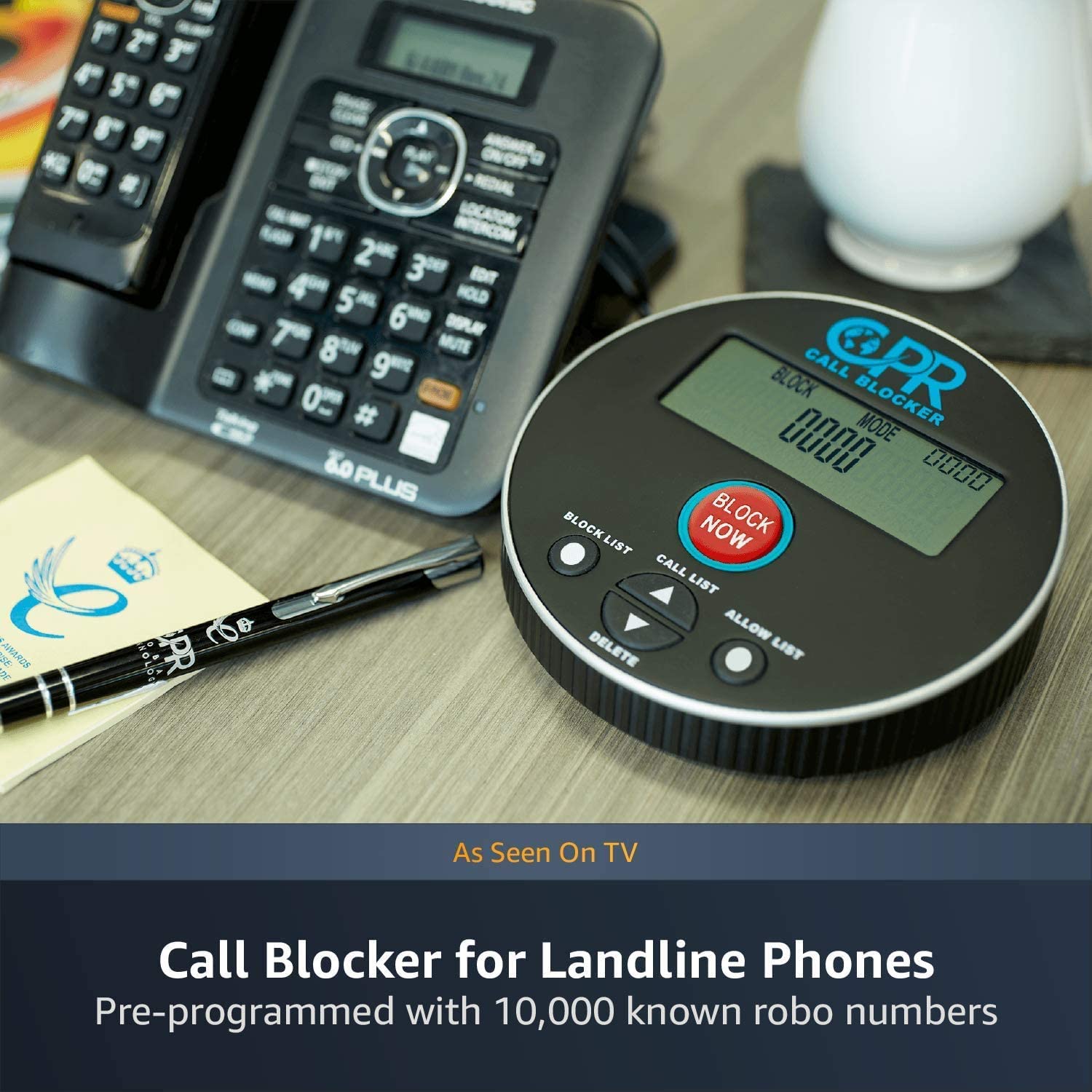 CPR V10000 Call Blocker for Landline Phones USA #1 Callblockers.